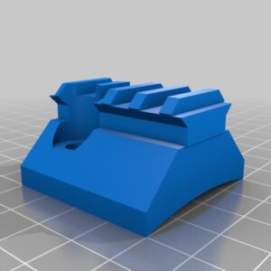 Red Dot Finder Scope Mounting Saddle with universal dovetail