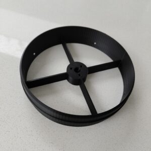 Telescope 130mm Secondary Holder With Spider Vanes