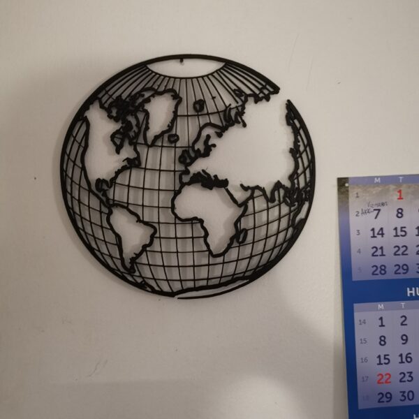 2D Earth For Wall Decoration Multi Colours